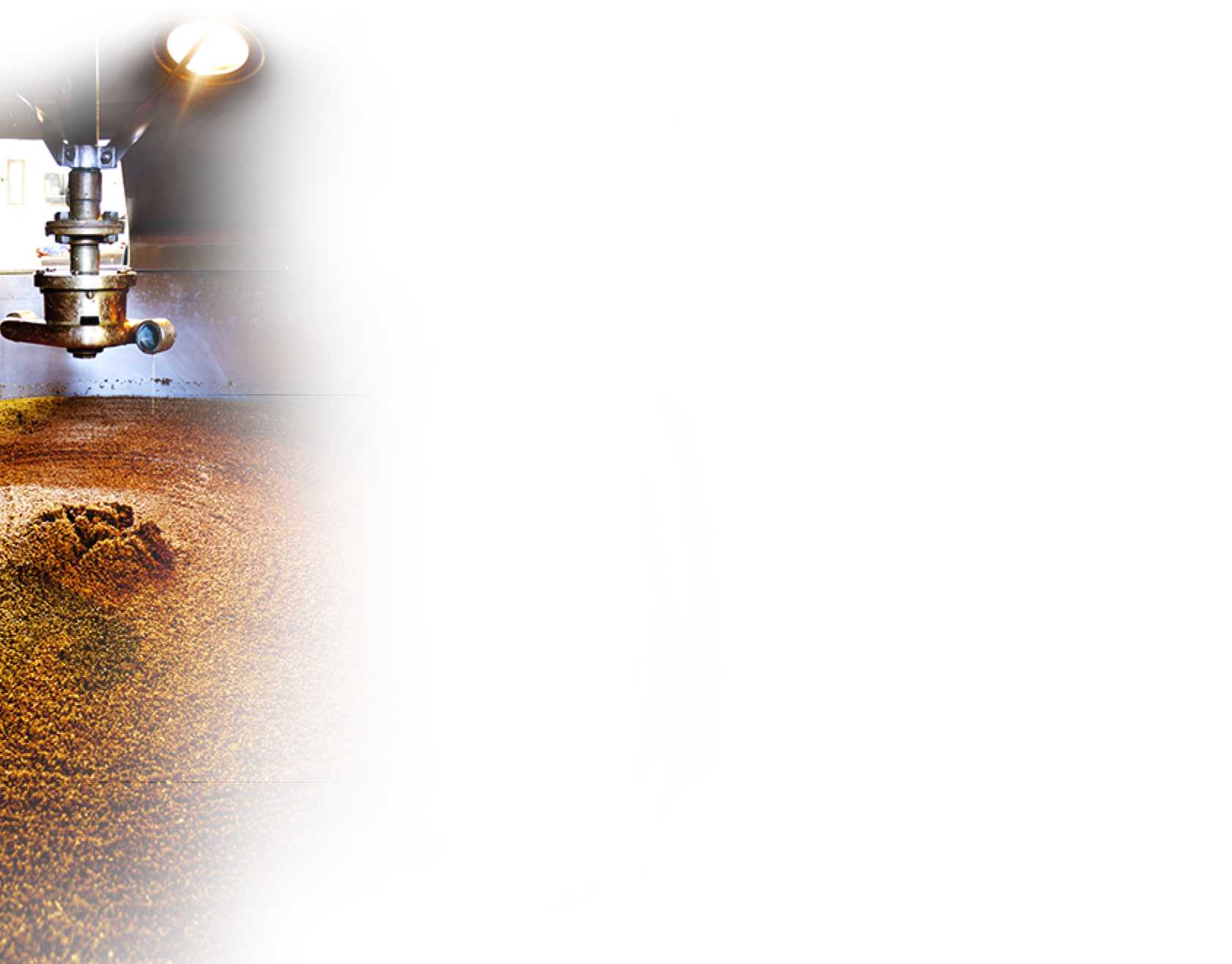 Wooden mash tun and dissolving vats producing beer in a traditional Dorset brewery
