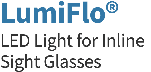 LumiFlo  LED Light for Inline Sight Glasses