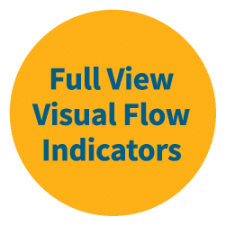 Full View Visual Flow Indicators