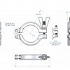 Sanitary Clamp, Series SH Type I